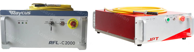 laser source of fiber laser cutting machine