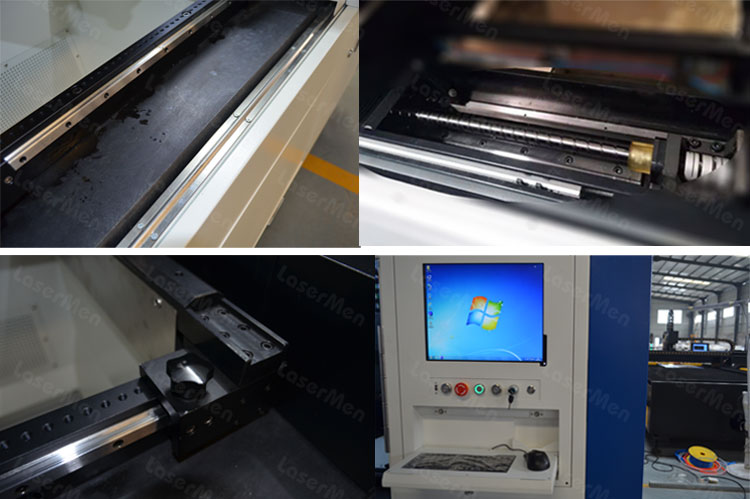 Precision fiber laser cutting machine parts