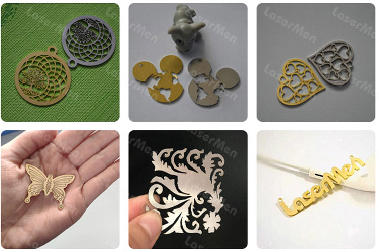 brass cutting with fiber laser cutting machine 