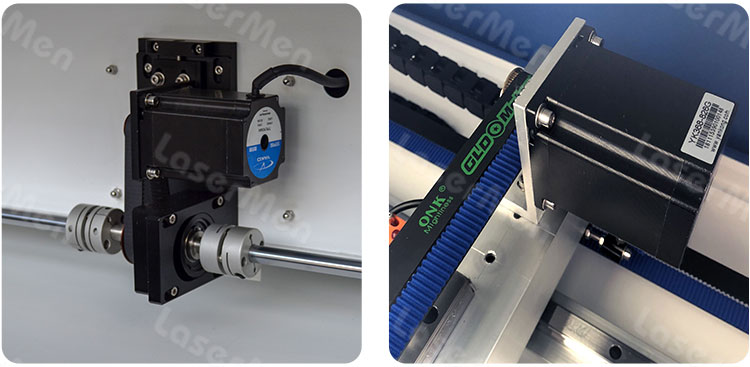 stepper motors of multifunctional laser cutting engraving machine