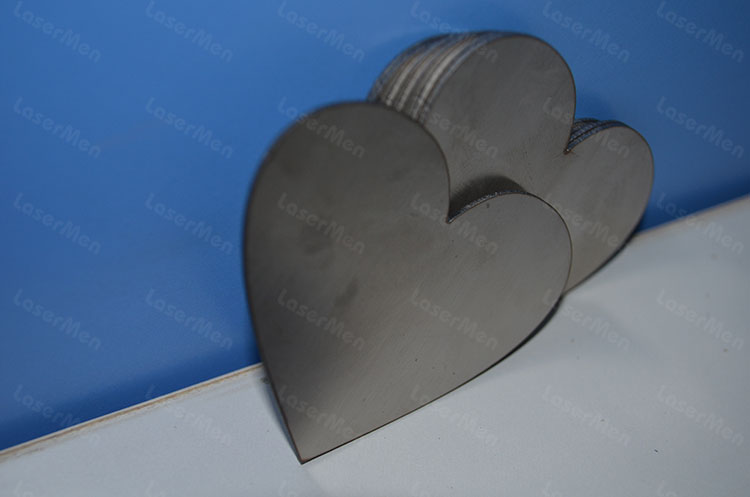 2mm stainless steel cutting with LaserMen hybrid co2 laser cutting machine