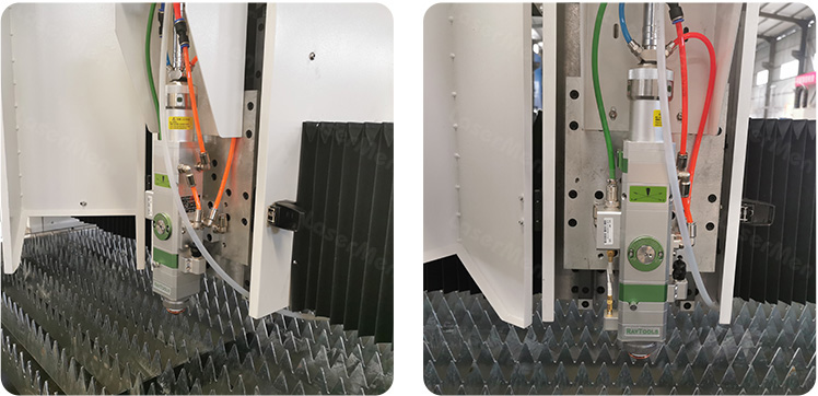 Raytools fiber laser cutting head