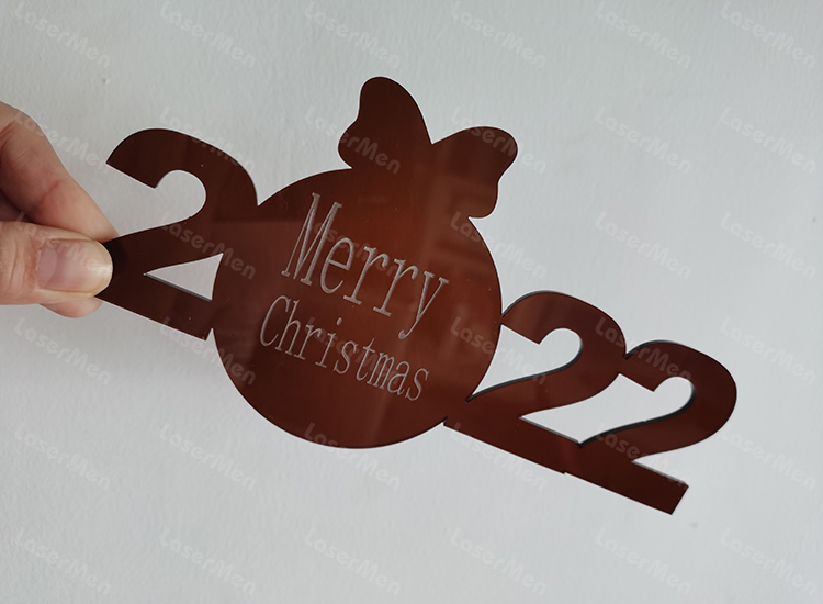 Merry Christmas-acrylic cutting and engraving crafts 