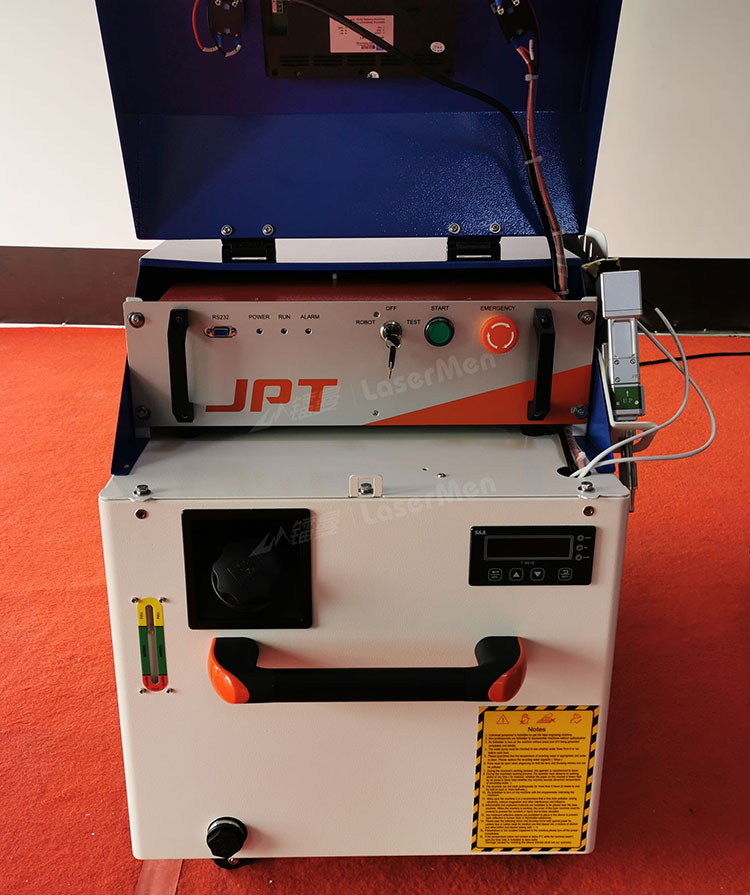 mini type fiber laser cleaning machine