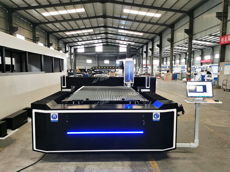 fiber laser cutting machine with exchange table