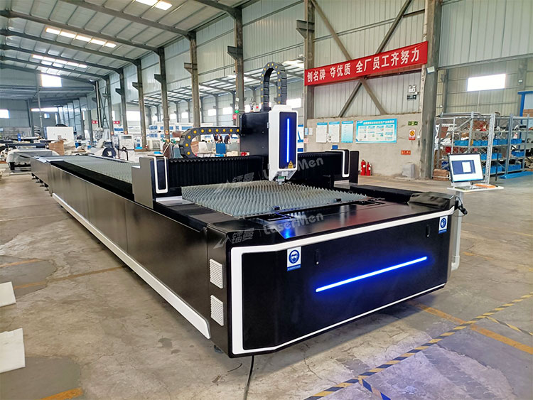 dual platform fiber laser cutting machine