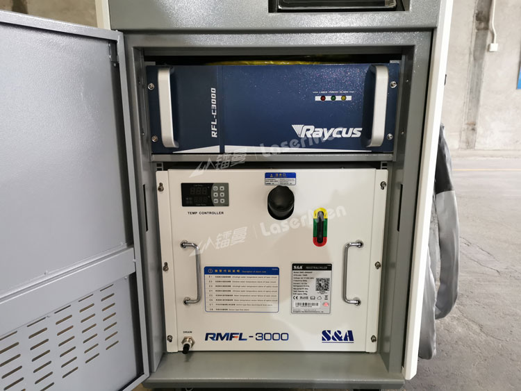handheld laser welding machine with fiber laser source