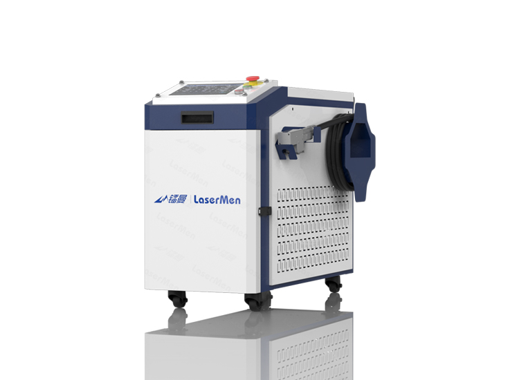 Mini type fiber laser cleaning machine for metal materials