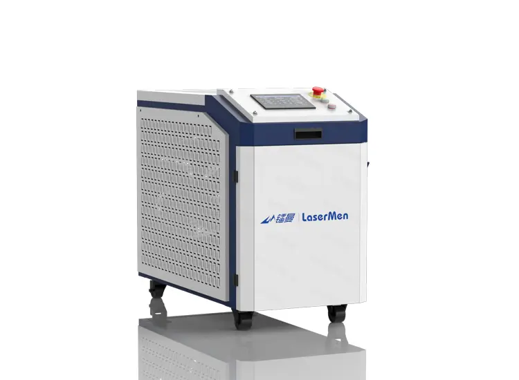 Mini type fiber laser cleaning machine for metal materials