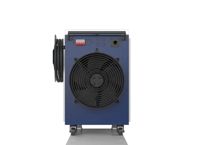 Mini type fiber laser cleaning machine for metal materials