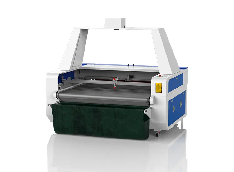 Panorama camera positioning fabric laser cutting machine