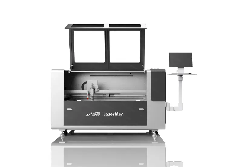 1390 fiber co2 mixed laser cutting machine for metal and nonmetal